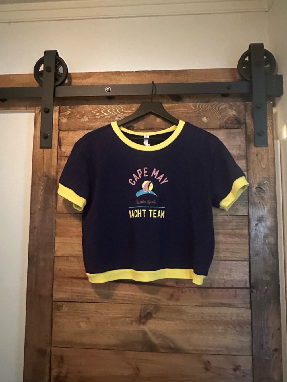 Anthropologie knit crop top